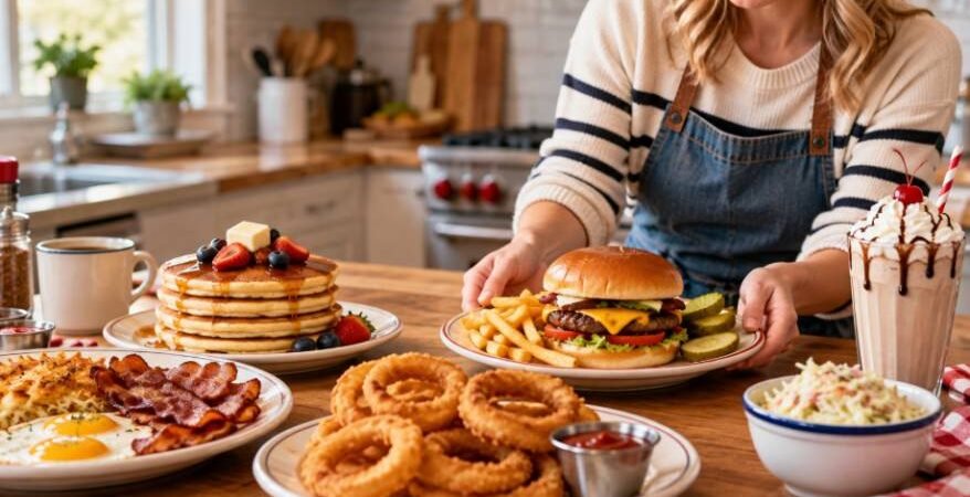 Classic Diner Recipes Updated for Modern Home Kitchens Everyone Will Love