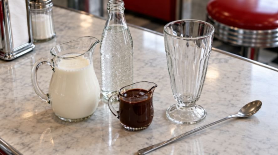How to Make a Classic Diner Style Egg Cream