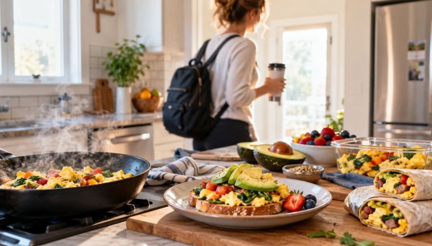 How to Make Busy-Morning Breakfasts Faster