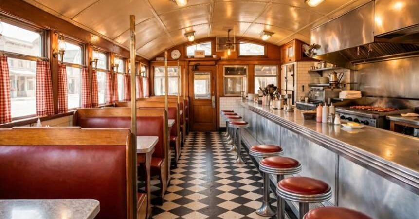 Counter Seating Etiquette at Vintage Diners: The Stool Rules