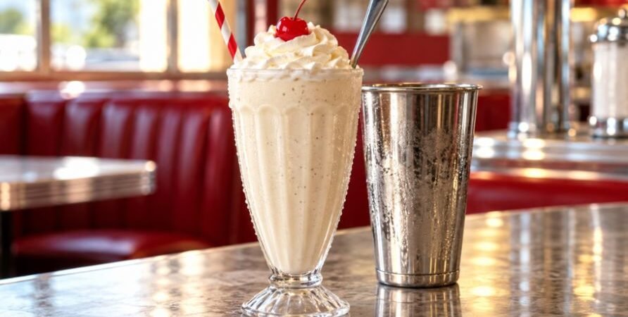 Old Fashioned Diner Malted Milkshake Recipe: The Soda Counter Secret