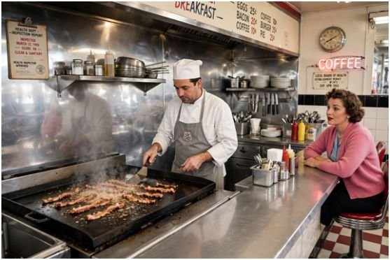 Cleanliness Theater: Sanitation and the Open Griddle