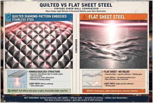 The Mechanics of Quilted Metal: Why Flat Steel Failed