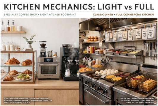 Culinary Scope and Kitchen Mechanics