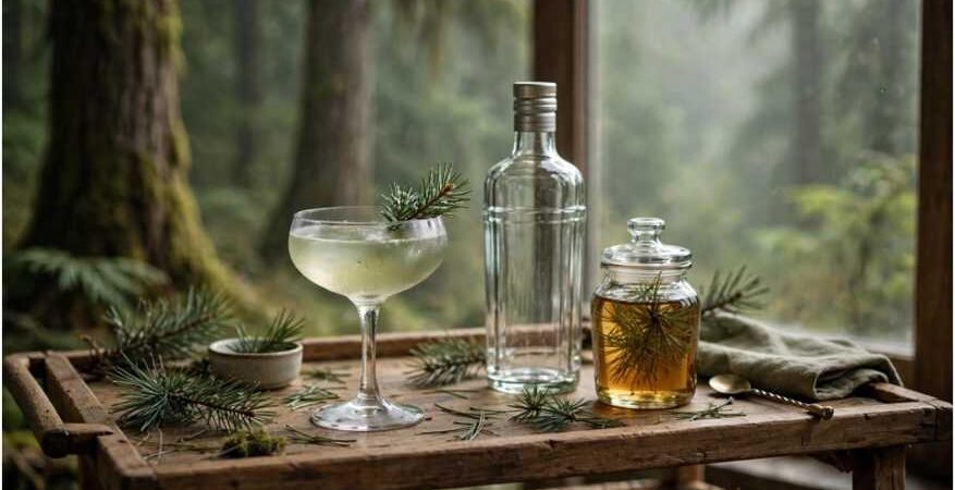 Pine Syrup Cocktail Recipes Gin: The Foraged Mixology Guide