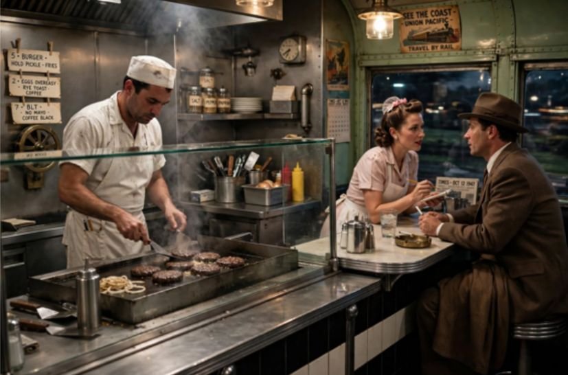 The Line Cook Glass Barrier