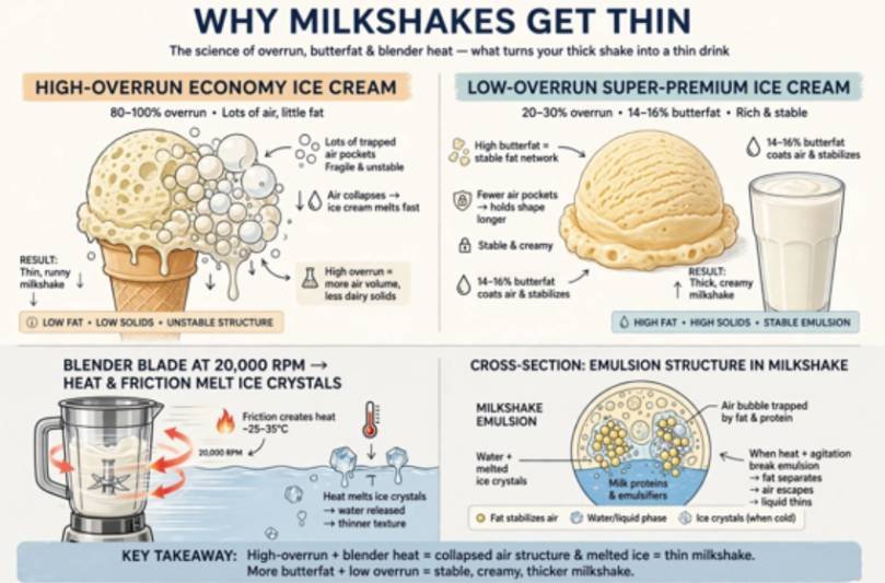 The Physics of an Ultra-Thick Coffee Shake